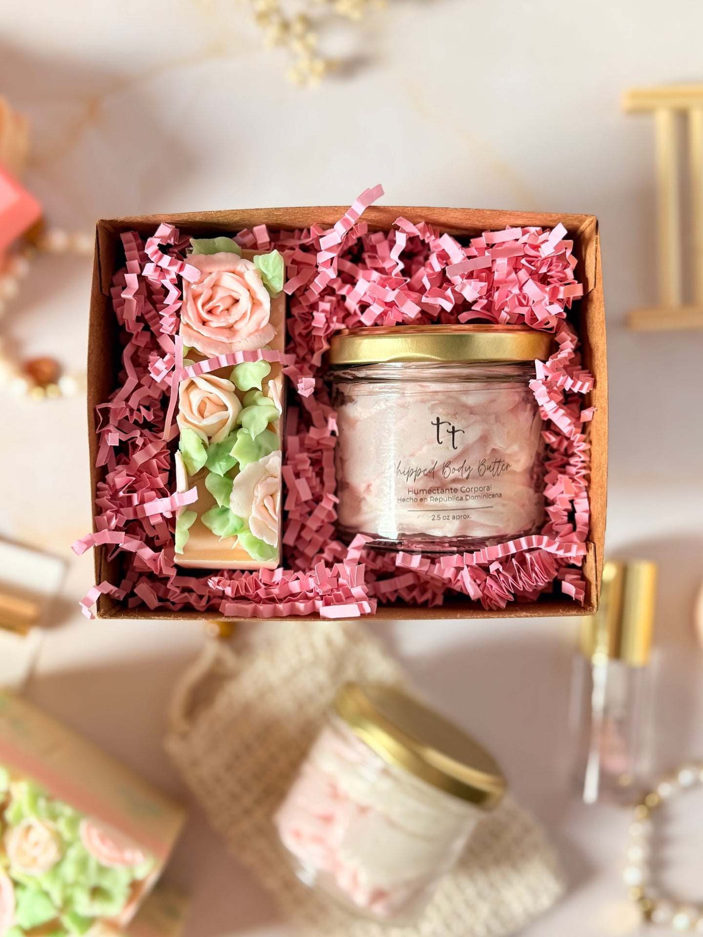 Whipped Body Butter & Soap Gift Set